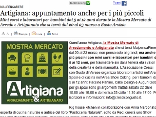 Artigiana 2014 - Malpensa Fiere